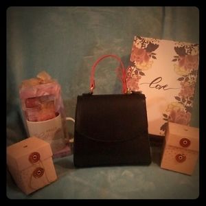 NWT - Mini black crossbody purse